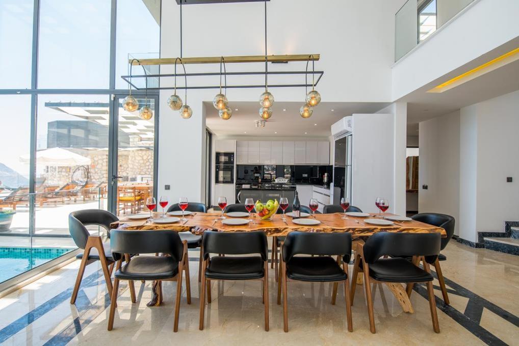 Villa Unlimited 2 Luxury 6 Bedroom Villa Kaş Ngoại thất bức ảnh